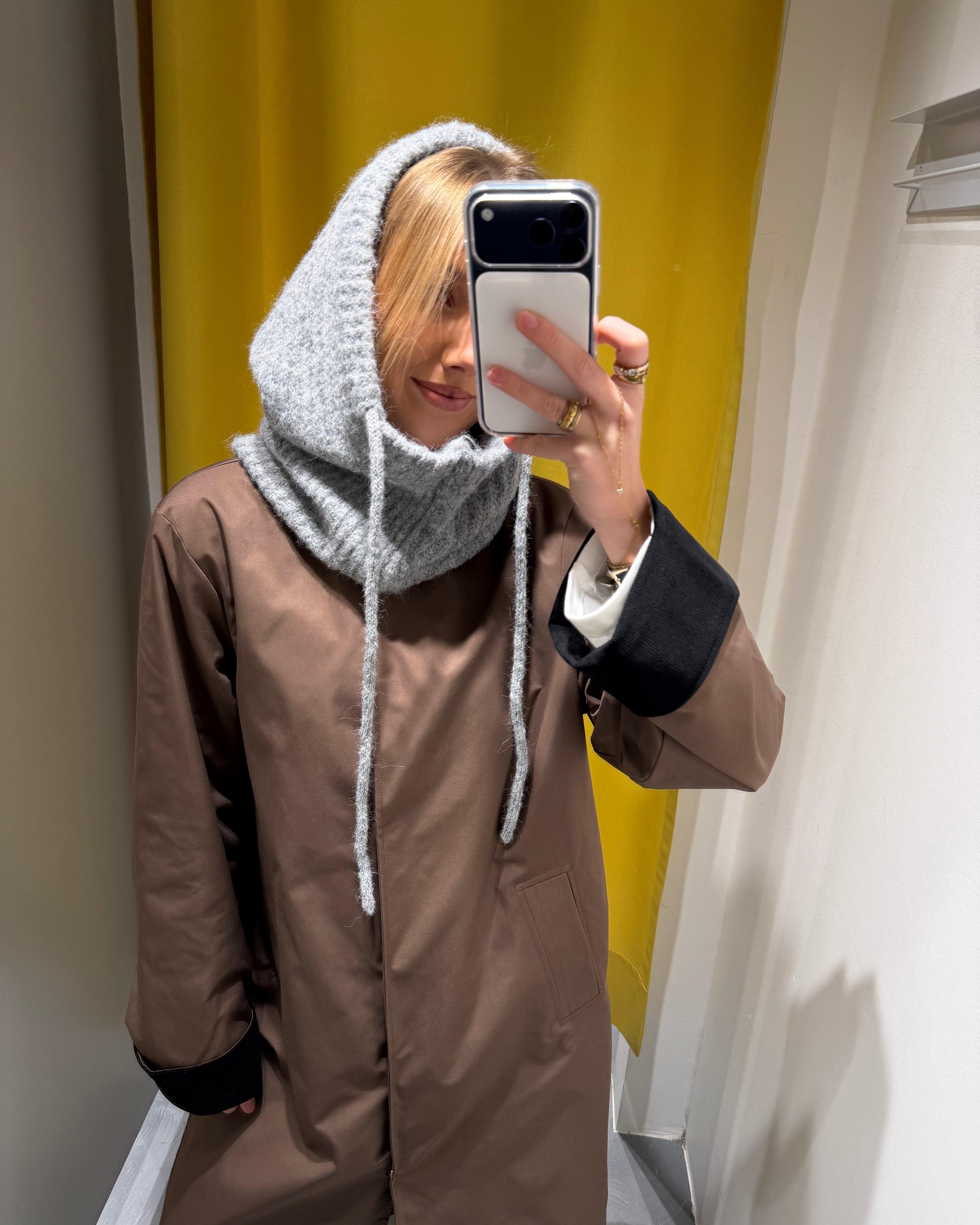 PCNAMBI Headwear - Light Grey Melange